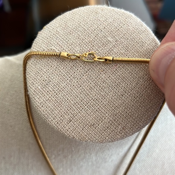 ❤️ De Passille-Sylvestre art enamel pendant, 16 inch chain, vintage, like new - Picture 12 of 12